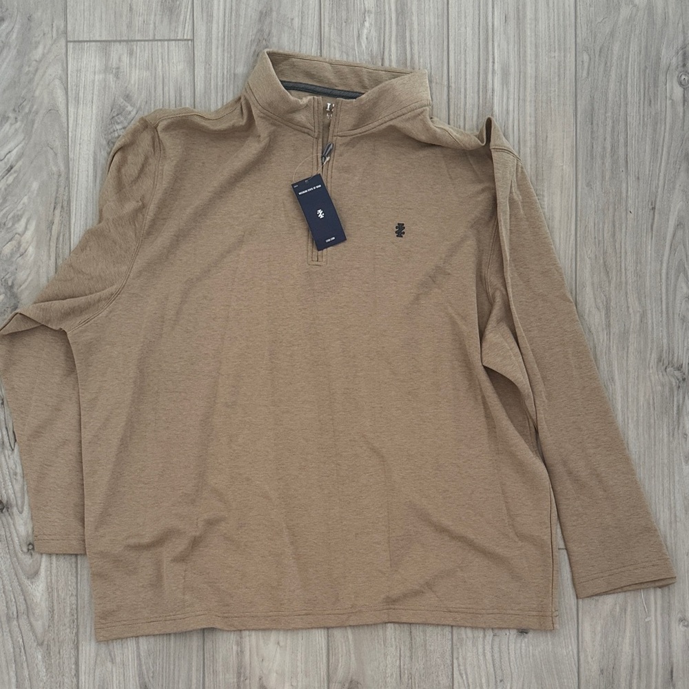 NWT Izod Quarter-Zip Pullover Men’s size 2XB XXL